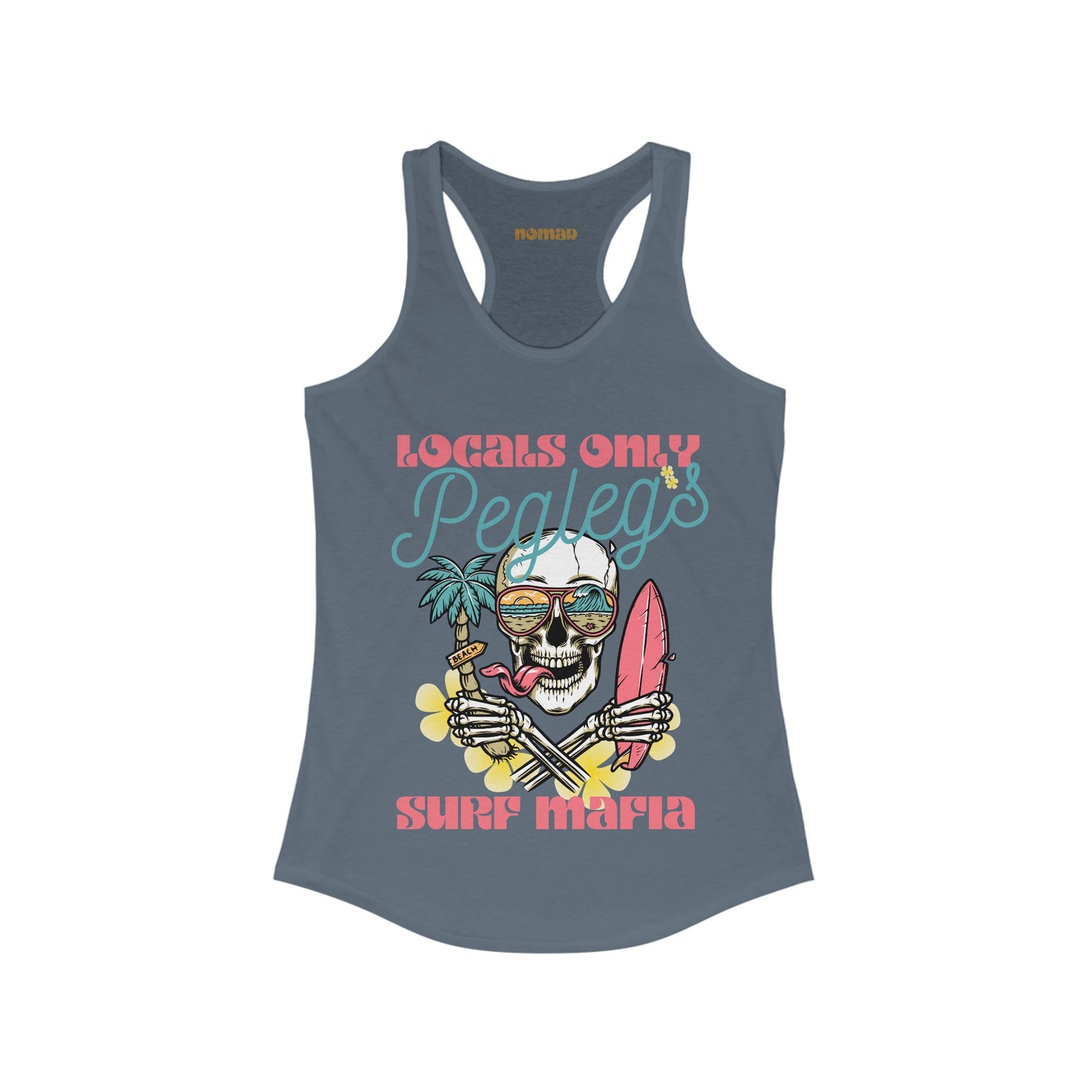 Women's Locals Only Racerback Tank