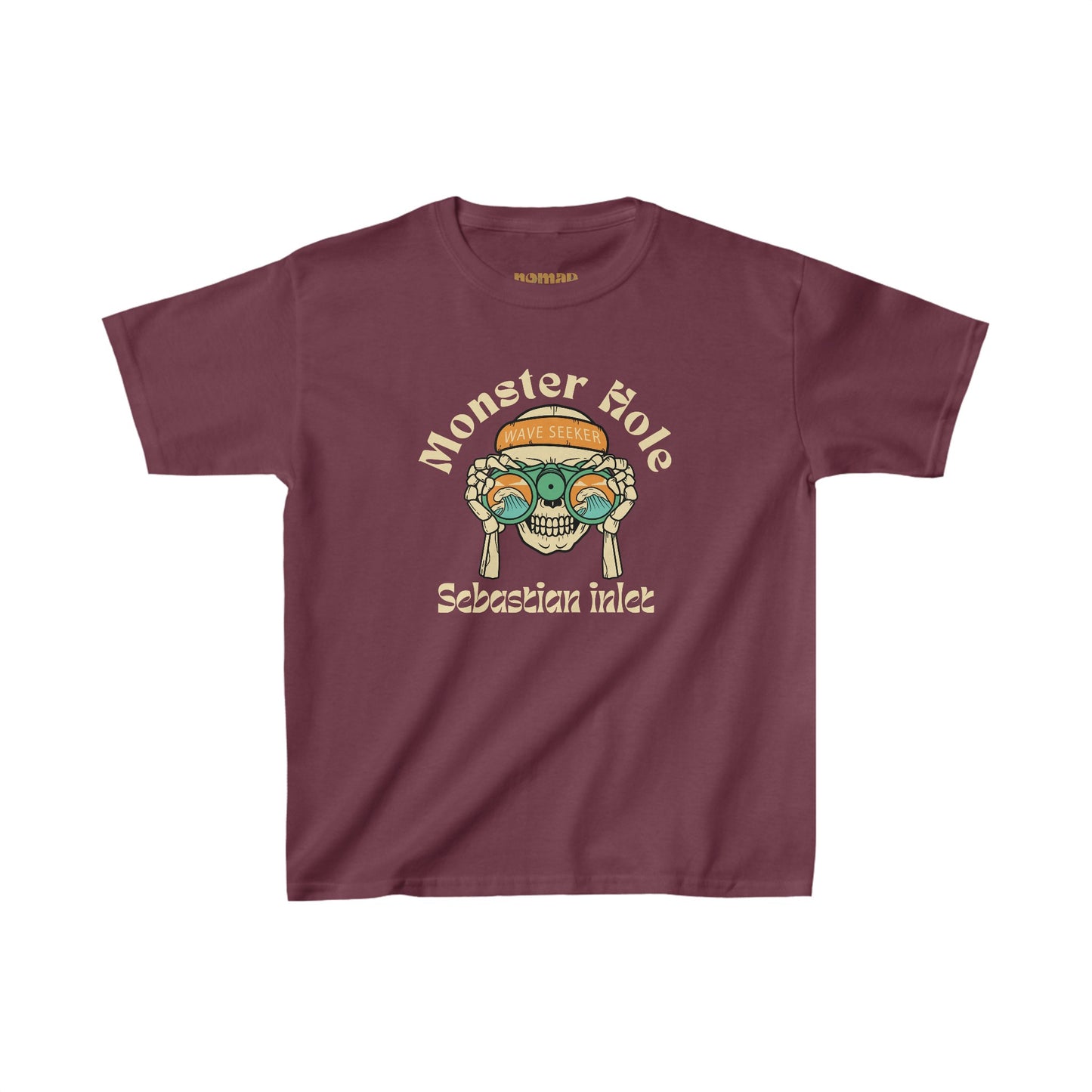 Kids Monster Hole Cotton Tee