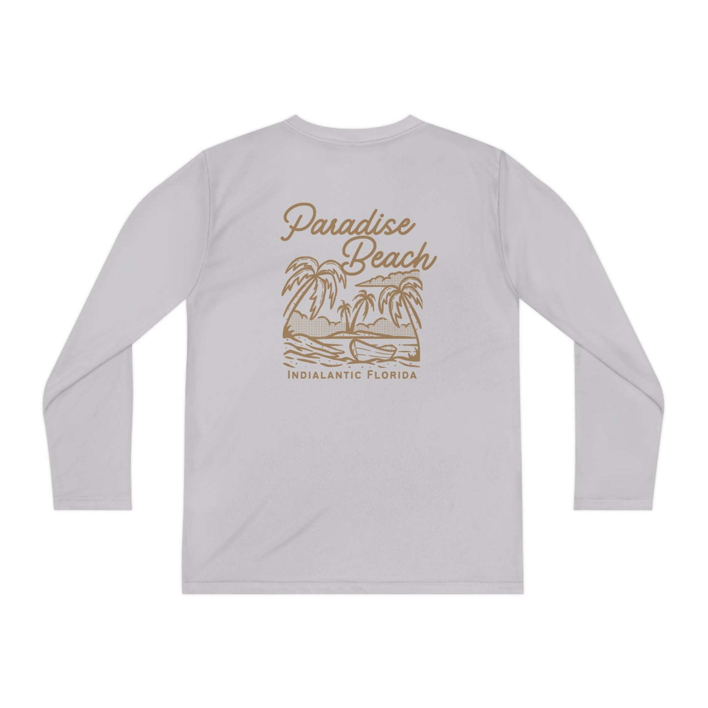 Youth Paradise Beach Long Sleeve Competitor Tee